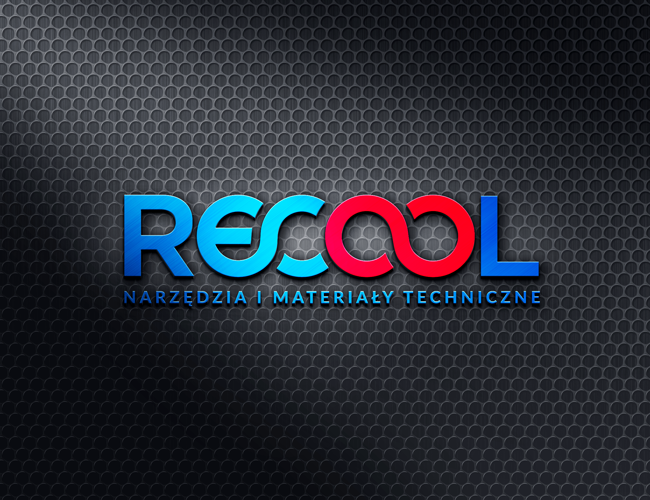 Projektowanie logo dla firm,  LOGO Narzędzia; materiały techniczne, logo firm - Recool