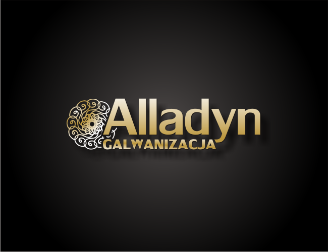 Projektowanie logo dla firm,  Alladyn Galwanizacja, logo firm - ALLADYN