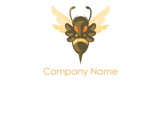 Projekt logo dla firmy Pszczoła | Projektowanie logo