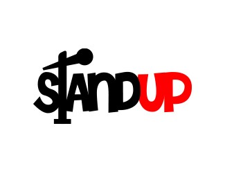 Stand Up - projektowanie logo - konkurs graficzny