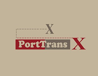 Projekt graficzny logo dla firmy online PortTrans
