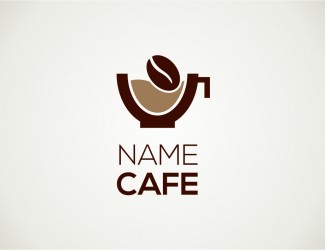 Projekt logo dla firmy Name Cafe | Projektowanie logo