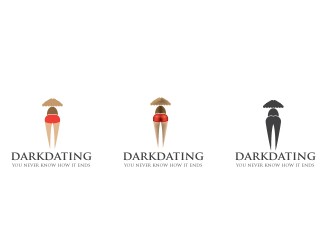 Projektowanie logo dla firmy, konkurs graficzny Dark dating