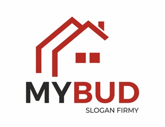Projekt graficzny logo dla firmy online mybud