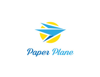 Projekt logo dla firmy Paper Plane | Projektowanie logo
