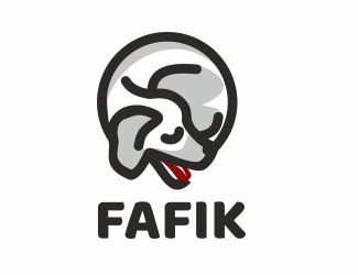 Projekt graficzny logo dla firmy online Fafik