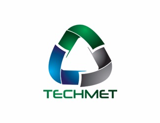 Projekt logo dla firmy techmet | Projektowanie logo
