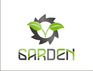 Projekt graficzny logo dla firmy online garden