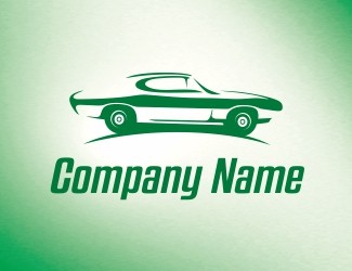 Projekt graficzny logo dla firmy online US classic car