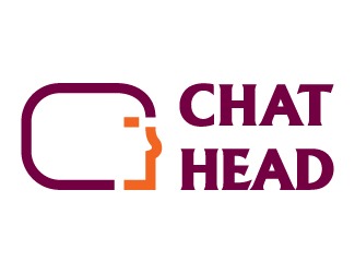 Projekt logo dla firmy ChatHead | Projektowanie logo