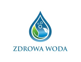 Projekt graficzny logo dla firmy online Zdrowa woda