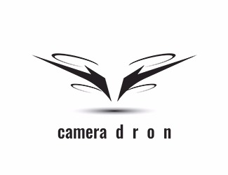 Projekt graficzny logo dla firmy online camera dron
