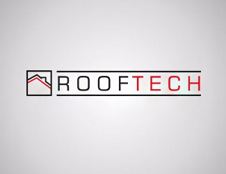Projekt graficzny logo dla firmy online ROOFTECH
