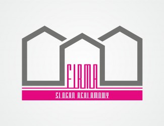 Projekt graficzny logo dla firmy online domy