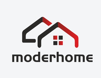 Projekt logo dla firmy moderhome | Projektowanie logo