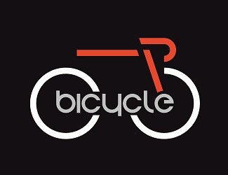 Projekt graficzny logo dla firmy online rower