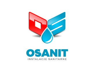 Projekt graficzny logo dla firmy online osanit