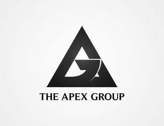 Projekt graficzny logo dla firmy online trójkąt AG