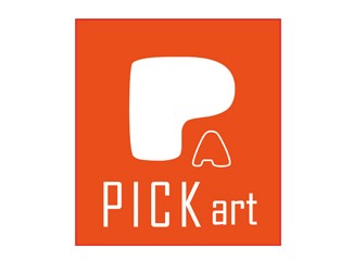 Projekt logo dla firmy Pick art | Projektowanie logo