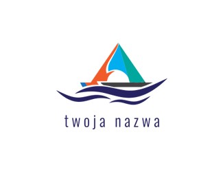 Projekt graficzny logo dla firmy online boat