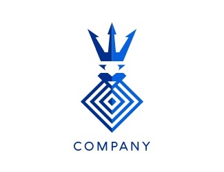 Projekt graficzny logo dla firmy online Posejdon