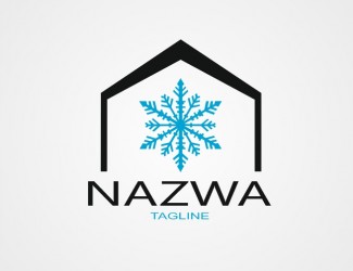 Projekt graficzny logo dla firmy online klimatyzacja