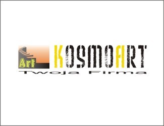 Projekt graficzny logo dla firmy online Art-KosmoArt