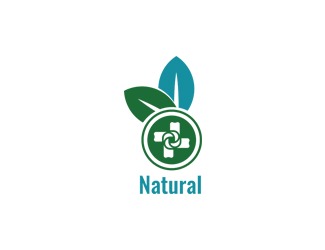 Projekt graficzny logo dla firmy online natural
