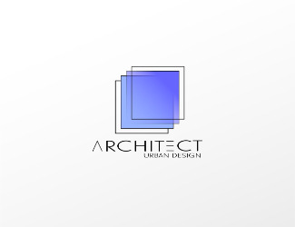 Projekt graficzny logo dla firmy online architect V