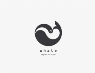 Projekt logo dla firmy whale | Projektowanie logo