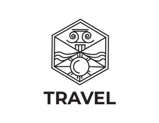 Projekt logo dla firmy Travel  | Projektowanie logo