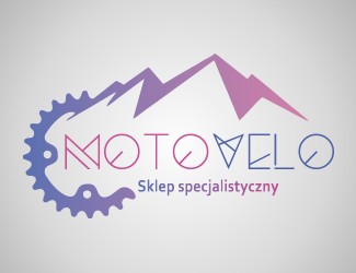 Projekt graficzny logo dla firmy online motovelo