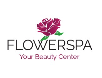 Projekt logo dla firmy Flower Spa | Projektowanie logo