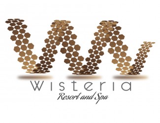 Projekt graficzny logo dla firmy online Wisteria Resort & Spa