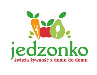Projekt graficzny logo dla firmy online ZdroweJedzonko