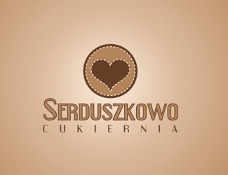 Projekt logo dla firmy Serduszko | Projektowanie logo