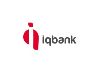 Projekt graficzny logo dla firmy online iq bank