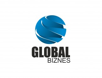 Projekt graficzny logo dla firmy online GLOBAL Biznes
