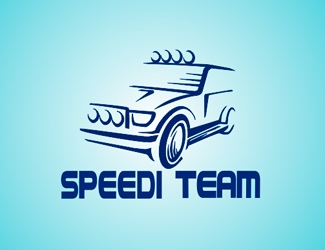 Projekt graficzny logo dla firmy online SPEEDI TEAM