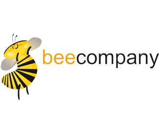 Projekt graficzny logo dla firmy online bee company