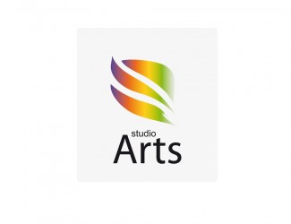 Projekt graficzny logo dla firmy online studio arts