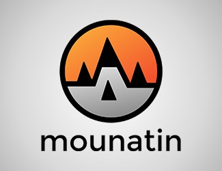 Projektowanie logo dla firmy, konkurs graficzny Mountain