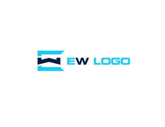 Projekt graficzny logo dla firmy online EW LOGO