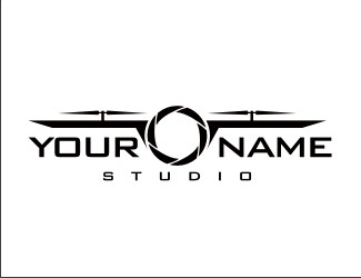 Projekt logo dla firmy Dron filmowy | Projektowanie logo