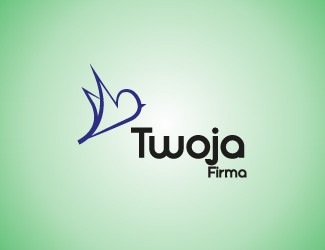 Projekt graficzny logo dla firmy online bird