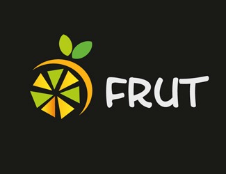 Projekt graficzny logo dla firmy online frut