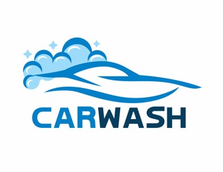 Projekt graficzny logo dla firmy online CarWash