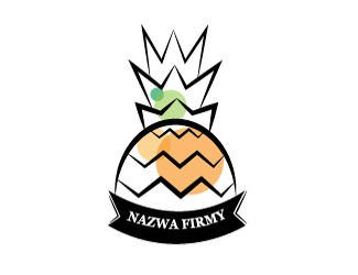 Projekt graficzny logo dla firmy online Ananas