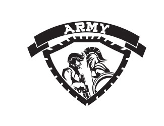 Projekt graficzny logo dla firmy online army