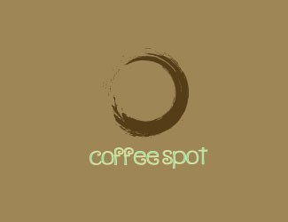 Projekt graficzny logo dla firmy online coffee spot